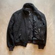 画像7: 【L/XL】メンバーズオンリー ウールジャケット 中綿入り ダークグレー■ビンテージ オールド レトロ アメリカ古着 ブルゾン ハイネック (7)