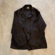 画像5: 【L/XL】米軍 BDU ジャケット ブラック 黒■ビンテージ アメリカ古着 ミリタリー リップストップ ファティーグ (5)