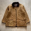 画像1: 【M/L】イングランド製 Oxford Blue オイルド キルティングジャケット ブラウン 茶■ビンテージ ヨーロッパ古着 ハーフ丈 (1)