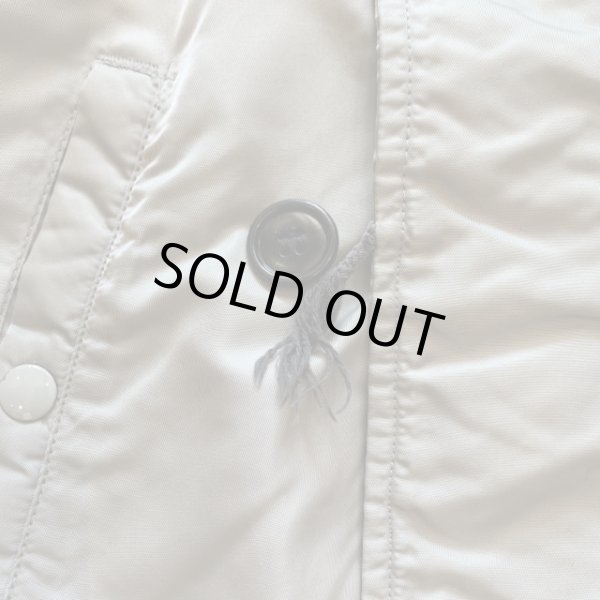 画像4: 【L 42】USA製 SPIEWAK N-2Bタイプ リアルファー フライトジャケット シルバーグレー■ビンテージ アメリカ古着 90s スピワック (4)