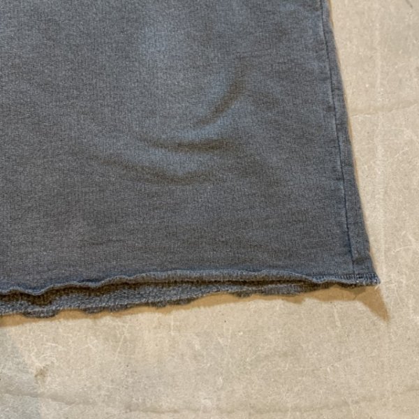 画像5: 【XL/XXL】USA製 EVERLAST 半袖スウェット フェード グレー■ビンテージ オールド アメリカ古着 トレーナー ビッグサイズ スモーキー (5)