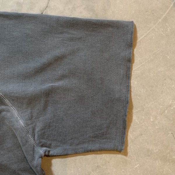 画像4: 【XL/XXL】USA製 EVERLAST 半袖スウェット フェード グレー■ビンテージ オールド アメリカ古着 トレーナー ビッグサイズ スモーキー (4)