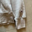 画像5: 【L/XL】Champion リバースウィーブ スウェットパーカー グレー 無地■アメリカ古着 チャンピオン トレーナー カレッジ (5)