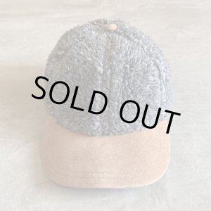 画像: 【59cm Free】USA製 Country Gentleman パイルフリースキャップ グレー■ビンテージ オールド アメリカ古着 帽子 フリーサイズ