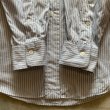 画像5: 【M/L】Polo Ralph Lauren PHILIP 長袖シャツ 白青ストライプ■古着 ポロ ラルフローレン オールコットン 90s (5)