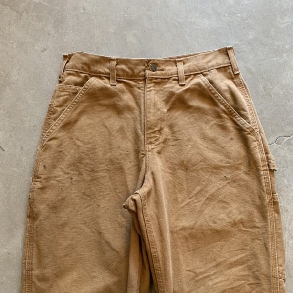 画像2: 【W28】メキシコ製 carhartt ブラウンダック ペインターパンツ■アメリカ古着 カーハート ワークウェア 2010s (2)