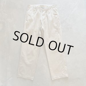 画像: 【W34(W33相当)】ORVIS ノータック コットン チノパンツ ベージュ■ビンテージ オールド アメリカ古着 オービス