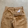 画像3: 【W28】メキシコ製 carhartt ブラウンダック ペインターパンツ■アメリカ古着 カーハート ワークウェア 2010s (3)