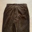 画像6: 【W33 L30】Polo Ralph Lauren ノータック 太畝コーデュロイパンツ ブラウン 焦げ茶■ビンテージ アメリカ古着 ポロラルフローレン (6)