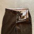 画像3: 【W33 L30】Polo Ralph Lauren ノータック 太畝コーデュロイパンツ ブラウン 焦げ茶■ビンテージ アメリカ古着 ポロラルフローレン (3)