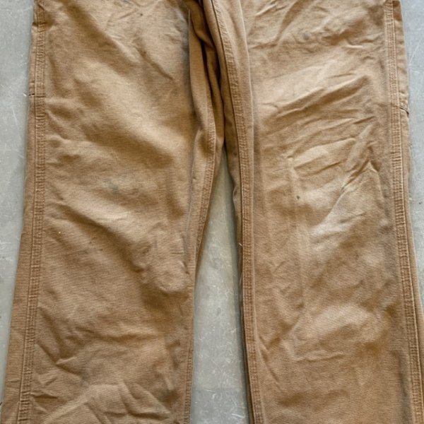 画像5: 【W28】メキシコ製 carhartt ブラウンダック ペインターパンツ■アメリカ古着 カーハート ワークウェア 2010s (5)