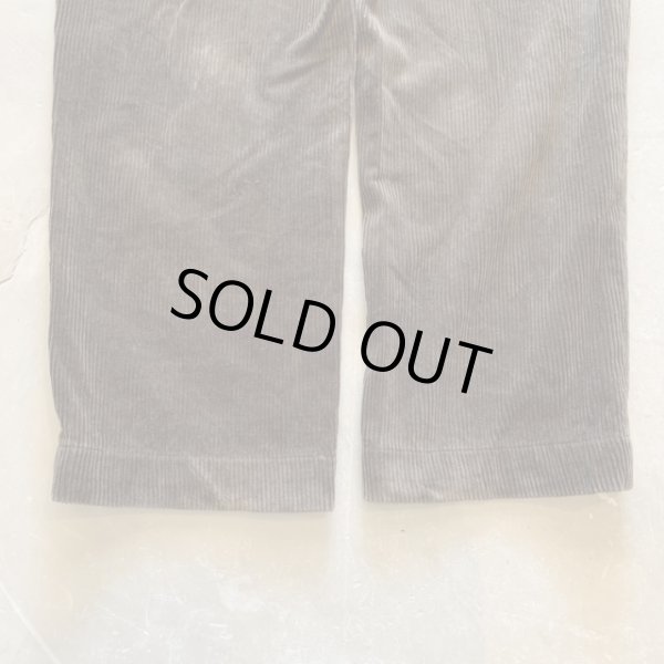 画像7: 【W33 L30】Polo Ralph Lauren ノータック 太畝コーデュロイパンツ ブラウン 焦げ茶■ビンテージ アメリカ古着 ポロラルフローレン (7)