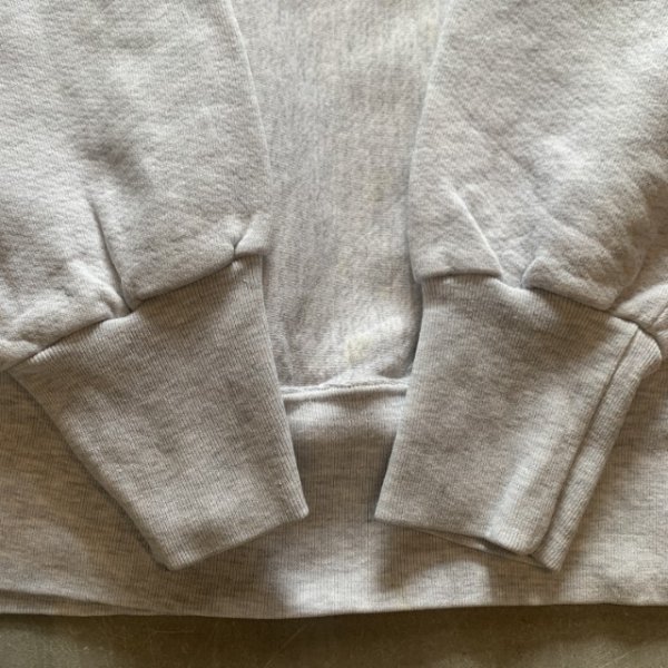 画像6: 【L/XL】90s USA製 RUGGED SWEATS リバースウィーブタイプ スウェット ライトグレー■ビンテージ オールド レトロ アメリカ古着 トレーナー (6)