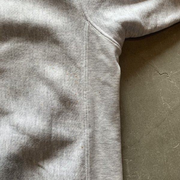 画像10: 【L/XL】90s USA製 RUGGED SWEATS リバースウィーブタイプ スウェット ライトグレー■ビンテージ オールド レトロ アメリカ古着 トレーナー (10)