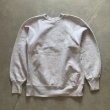 画像9: 【L/XL】90s USA製 RUGGED SWEATS リバースウィーブタイプ スウェット ライトグレー■ビンテージ オールド レトロ アメリカ古着 トレーナー (9)