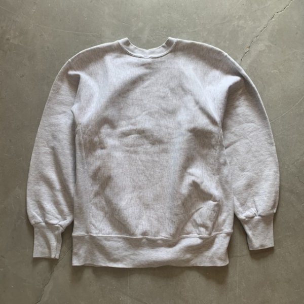 画像9: 【L/XL】90s USA製 RUGGED SWEATS リバースウィーブタイプ スウェット ライトグレー■ビンテージ オールド レトロ アメリカ古着 トレーナー (9)