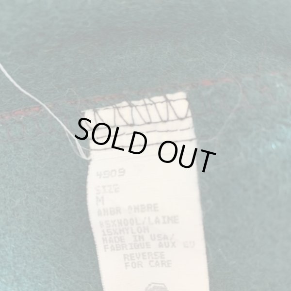 画像5: 【Ladies】USA製 Woolrich ウールベスト 緑×茶系チェック オンブレ■ビンテージ オールド アメリカ古着 90s ウールリッチ レディース (5)