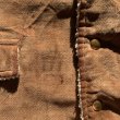 画像4: 【L/XL】70s UNKNOWN 裏ボアベスト ブラウン 茶系■ビンテージ オールド レトロ アメリカ古着 ウエスタン コットン (4)