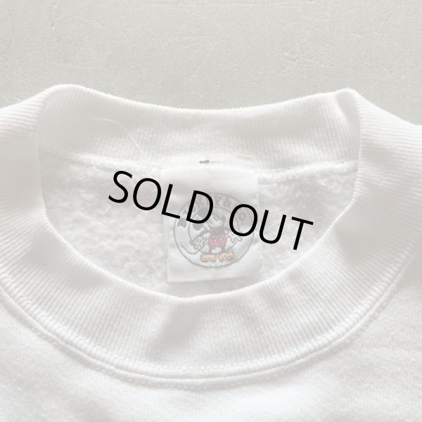 画像6: 【L/XL】90s ミッキーマウス スウェット 白■ビンテージ オールド アメリカ古着 ディズニー USA製 (6)