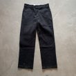 画像1: 【W32】Dickies 874 ワークパンツ ブラック 黒■オールド アメリカ古着 2000s ディッキーズ ワークウェア (1)