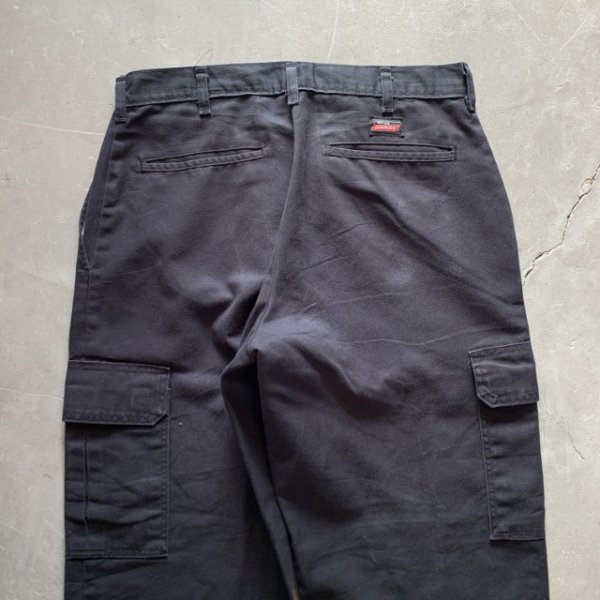 画像6: 【W32】Dickies カーゴパンツ ブラック 黒■オールド アメリカ古着 2000s ディッキーズ ワークウェア ワークパンツ (6)