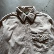 画像2: 【Kids】80s USA製 OSHKOSH 長袖シャモアクロスシャツ アイボリー 白■ビンテージ アメリカ古着 キッズ 子供服 ネルシャツ オシュコシュ (2)
