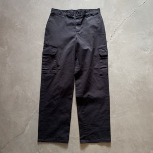 画像: 【W32】Dickies カーゴパンツ ブラック 黒■オールド アメリカ古着 2000s ディッキーズ ワークウェア ワークパンツ
