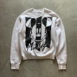 画像1: 【L/XL】90s ミッキーマウス スウェット 白■ビンテージ オールド アメリカ古着 ディズニー USA製 (1)