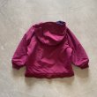 画像9: 【3T Kids】LANDS' END 内装フリース ジャケット パーカー 紫■ビンテージ オールド アメリカ古着 キッズ 子供服 90s ランズエンド (9)