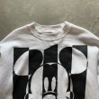 画像2: 【L/XL】90s ミッキーマウス スウェット 白■ビンテージ オールド アメリカ古着 ディズニー USA製 (2)