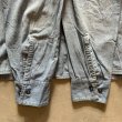 画像7: 【M/L】60s USN オールコットン 耳付き 長袖シャンブレーシャツ■ビンテージ オールド アメリカ古着 ミリタリー ボックス ステンシル (7)