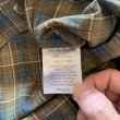 画像5: 【L/XL】FILSON 長袖シャツ ブルー×ブラウンチェック■アメリカ古着 フィルソン オンブレ シャドー ライトネルシャツ (5)