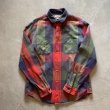 画像5: 【L】WALLACE&BARNES 長袖ヘビーネルシャツ チェック柄■ビンテージ オールド アメリカ古着 ウォレス＆バーンズ J.CREW ジェイクルー (5)