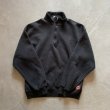 画像6: 【L】90s USA製 Russell Athletic ハーフジップ スウェット ブラック 黒無地■ビンテージ オールド アメリカ古着 トレーナー ラッセル (6)