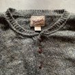 画像2: 【XL】USA製 Woolrich ヘンリーネック ウールセーター ニット ダークグレー■ビンテージ オールド アメリカ古着 90s ウールリッチ (2)