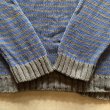 画像6: 【XL】Eddie Bauer コットンニット セーター ブルー×グレー ボーダー■ビンテージ オールド アメリカ古着 90s-2000s エディーバウアー (6)
