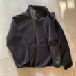 画像6: 【S】USA製 90s LANDS'END パイルフリース ジップジャケット ブラック 黒■ビンテージ オールド アメリカ古着 ランズエンド (6)