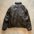 画像9: 【XL/XXL】80s-90s Eddie Bauer オールレザー グースダウンジャケット ブラック 黒■ビンテージ アメリカ古着 革ジャン エディーバウアー (9)