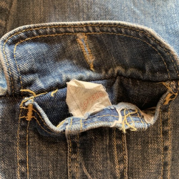 画像4: 【S/M】80s USA製 Lee デニムジャケット ジージャン■ビンテージ オールド レトロ アメリカ古着 リー 153438 101J (4)