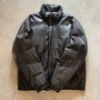 画像5: 【XL/XXL】80s-90s Eddie Bauer オールレザー グースダウンジャケット ブラック 黒■ビンテージ アメリカ古着 革ジャン エディーバウアー (5)
