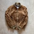 画像6: 【S】70s HOWARD'S スエードレザージャケット ブラウン 茶■ビンテージ レトロ アメリカ古着 60s ジップアップ 革ジャン MA-1 (6)