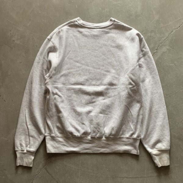 画像8: 【L/XL】Champion リバースウィーブ カレッジプリントスウェット ライトグレー■アメリカ古着 チャンピオン トレーナー 3段カプセル (8)