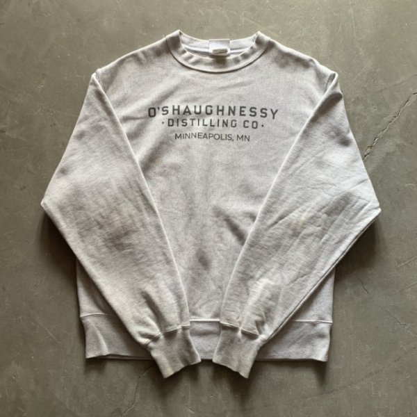 画像7: 【M/L】Champion リバースウィーブ プリントスウェット ライトグレー■アメリカ古着 チャンピオン トレーナー (7)