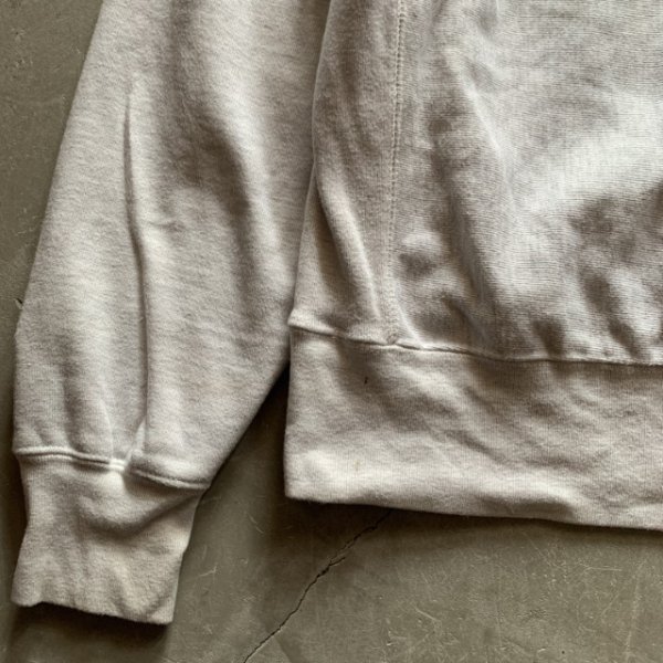 画像9: 【L/XL】Champion リバースウィーブ カレッジプリントスウェット ライトグレー■アメリカ古着 チャンピオン トレーナー 3段カプセル (9)