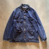 画像: 【L/XL】ボロ 70s ブランケットライナー デニムカバーオール ジャケット■ビンテージ オールド アメリカ古着 ブルーベル