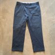 画像1: 【W42】90s USA製 Dickies 874 ワークパンツ ネイビー 紺色■ビンテージ オールド アメリカ古着 ディッキーズ タロンジップ (1)