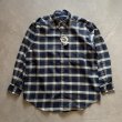画像3: 【M/L】デッドストック WOODS&GRAY 長袖シャツ 緑チェック■ビンテージ オールド アメリカ古着 90s ボタンダウン (3)