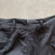 画像9: 【W33】50s-60s UNKNOWN 2タック ウールスラックスパンツ ブラック 黒ストライプ■ビンテージ オールド レトロ アメリカ古着 ロカビリー (9)
