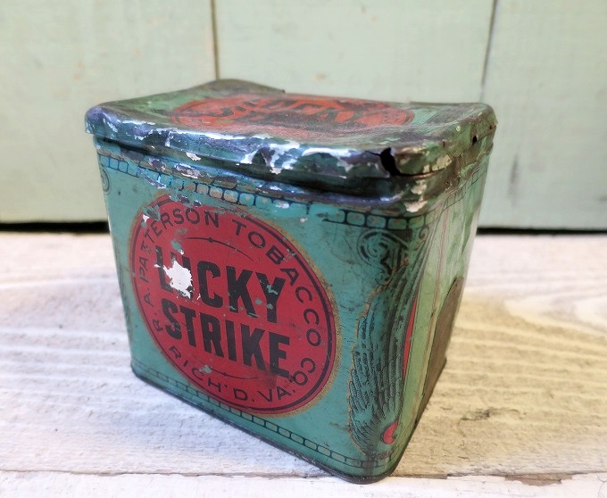 40's ラッキーストライク ブリキ缶/ビンテージ タバコ - JACK CLOTHING