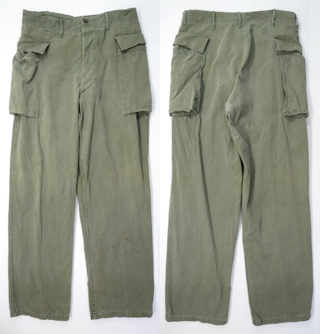 vintage】アメリカ軍 サイドカーゴ ツーポケット M-43 ARMY-